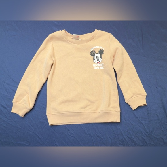 Disney Other - 2 (two) Disney Mickey Mouse Cream Sweatshirt and shirt